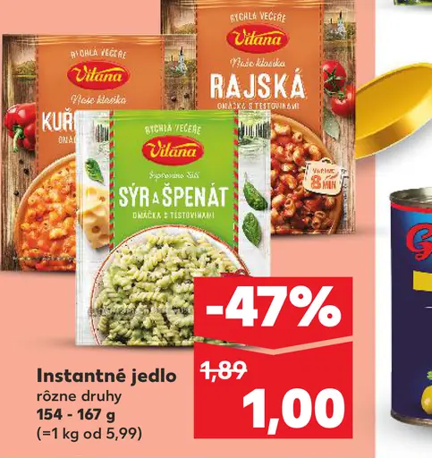 Vitana Bistro Instantné jedlo