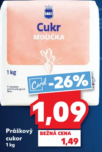 K-Classic Práškový cukor