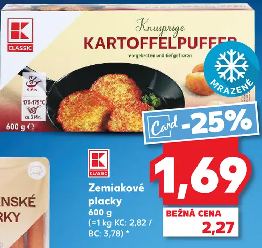 K-Classic Zemiakové placky