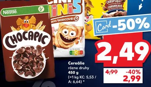 Chocapic cereálie