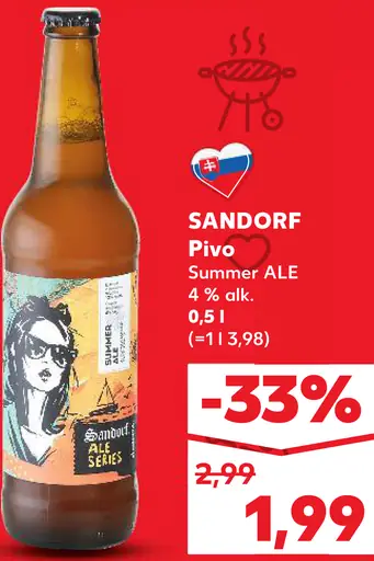 Sandorf pivo Summer Ale