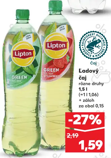 Lipton ľadový čaj viac druhov