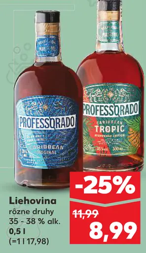 Professdrado liehovina 35 – 38 % alk. Caribbean