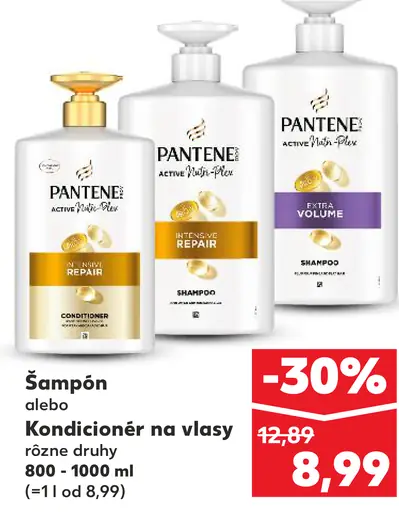 Pantene šampón rôzne druhy