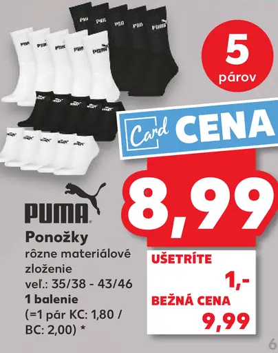 Puma ponožky