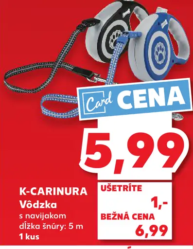 K-Carinura Vodzka s navíjačom