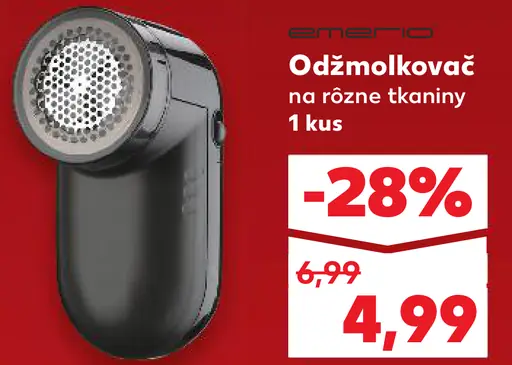Odzmolkovávač na rôzne tkaniny