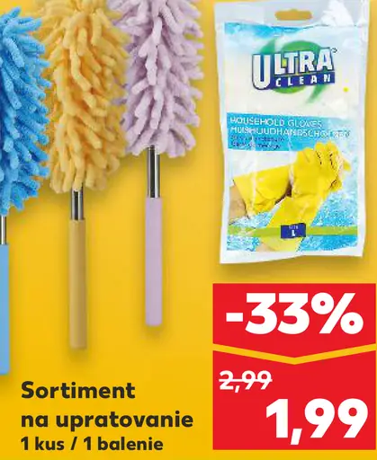 Sortiment na upratovanie