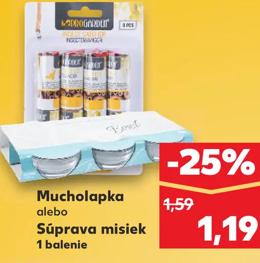 Súprava misiek