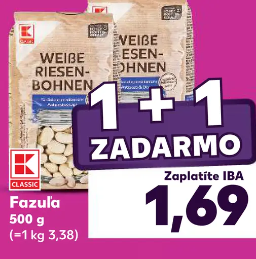 Fazuľa biela