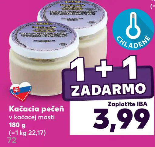 Kačacia pečeň v kačacej masti