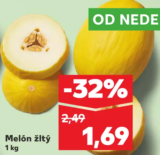 Melón žltý