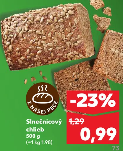 Slnečnicový chlieb