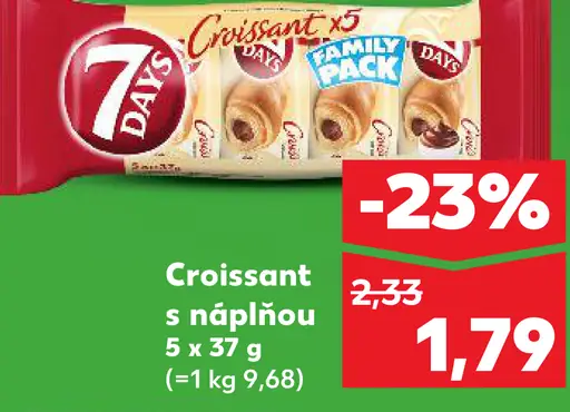 K-Classic 7Days Croissant s náplňou