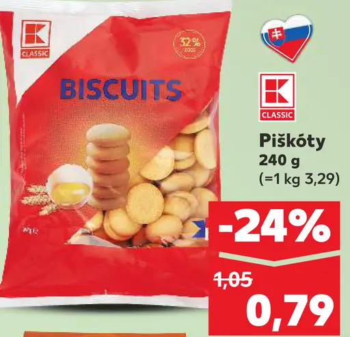 K-Classic Piškóty