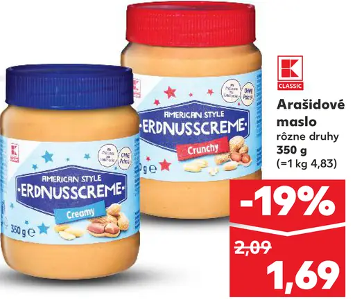 K-Classic Arašidové maslo