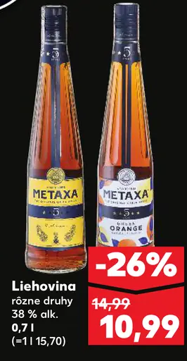 Liehovina rôzne druhy 38 %