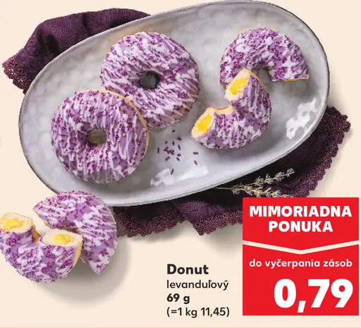 Donut levanduľový