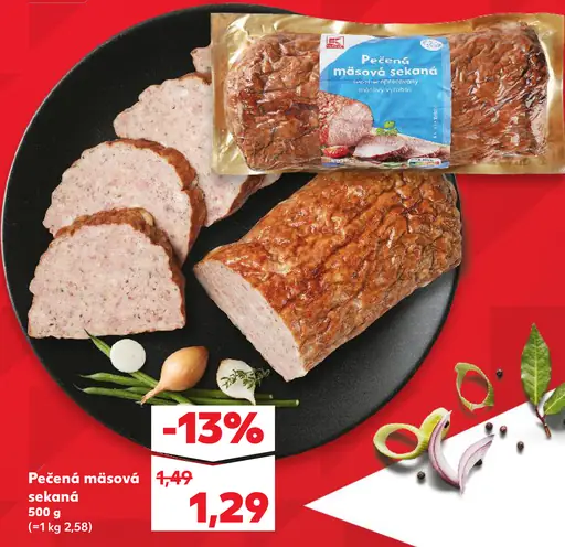 K-Classic Pečená mäsová sekaná