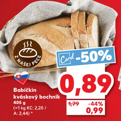 Babičkin kváskový bochník