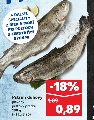 Pstruh dúhový pitvaný