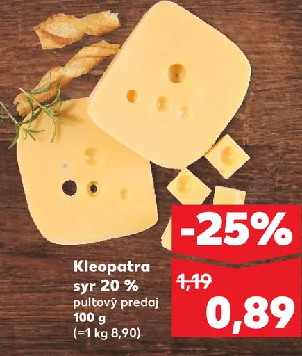 Kleopatra syr 20 %