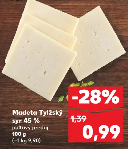 Madeta Tylžský syr 45%