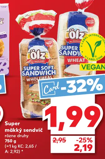 Ölz Super mäkký sendvič