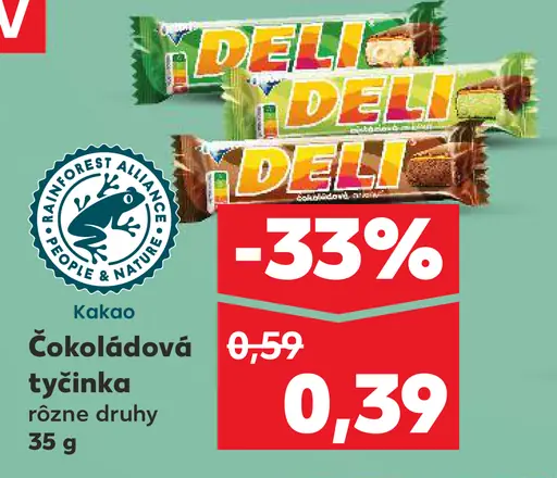 Deli Čokoládová tyčinka