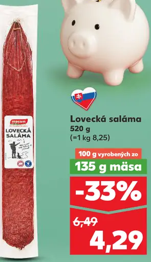 Lovčeková saláma