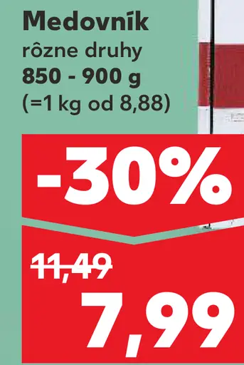 Medovník rôzne druhy