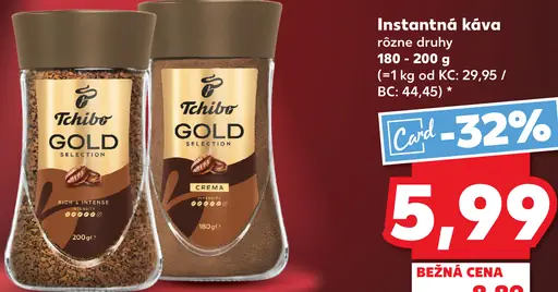 Tchibo Gold Selection instantná káva
