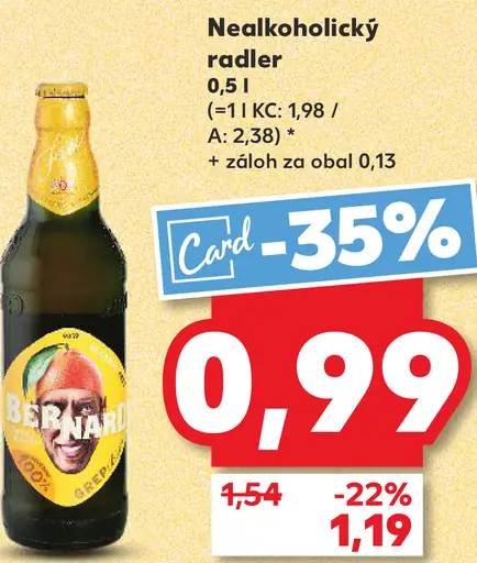 Bernard Nealkoholický radler