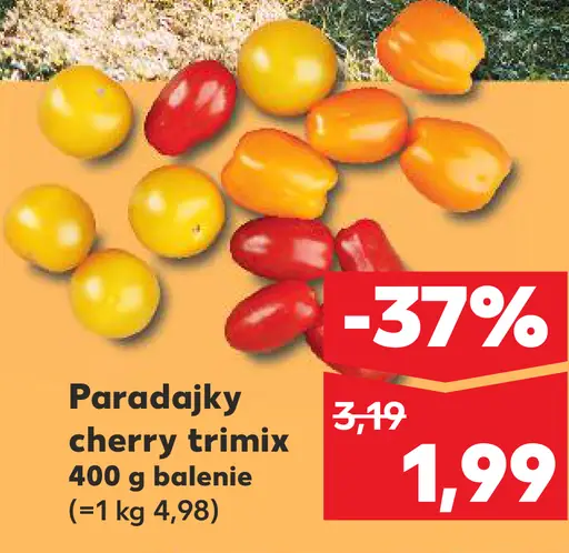 Paradajky cherry trimix