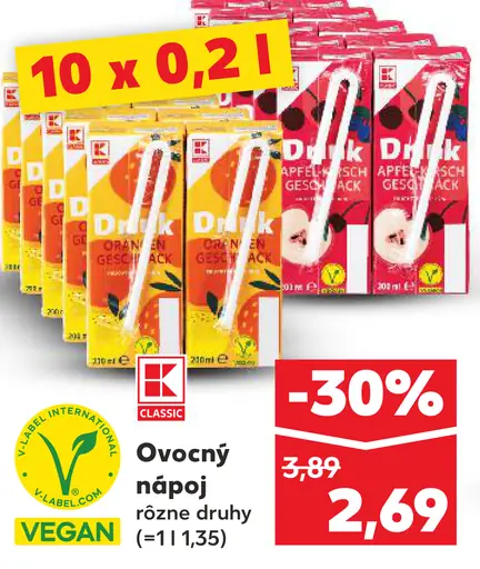 K-Classic Ovocný nápoj