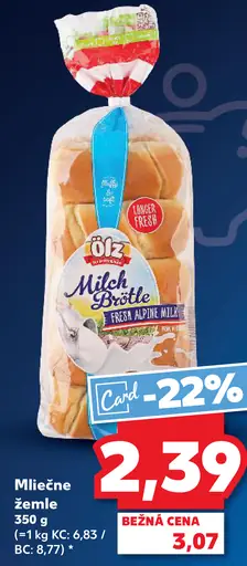 Ölz Mliečne žemle