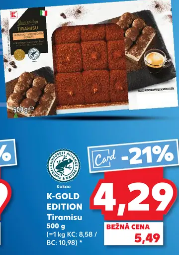 K-Gold Edition Tiramisu