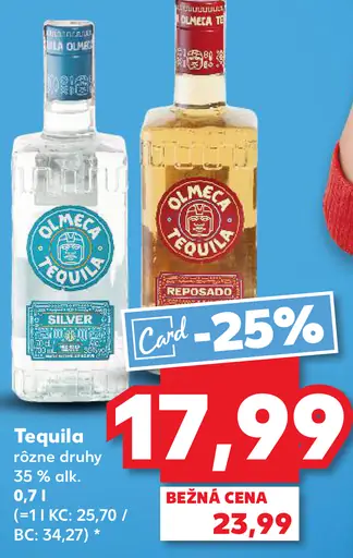 Olmeca Tequila 35 % rôzne druhy
