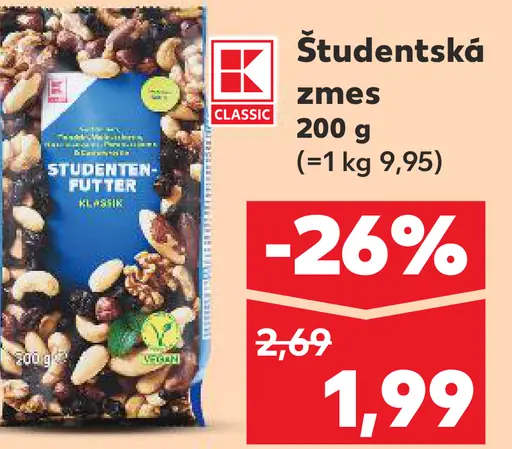 K-Classic Študentská zmes