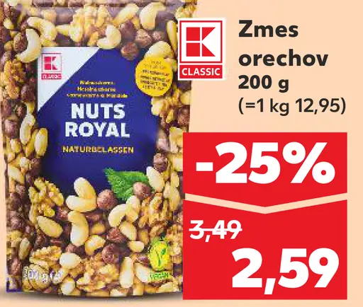 K-Classic Zmes orechov