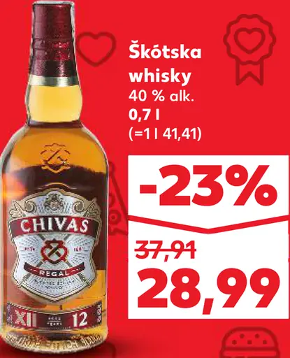 Chivas Regal škótska whisky