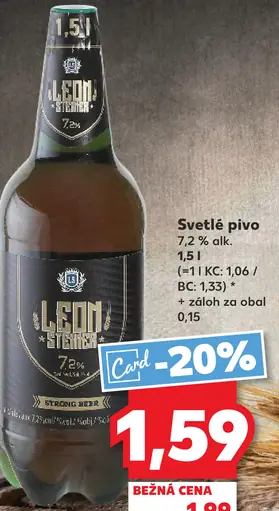Leoni Steiner Svetlé pivo