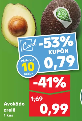 Avokádo zrelé