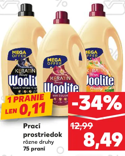 Woolite tekutý prací prostriedok