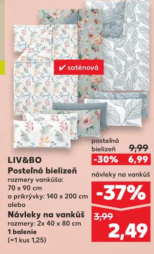 LIV&BO Posteľná bielizeň