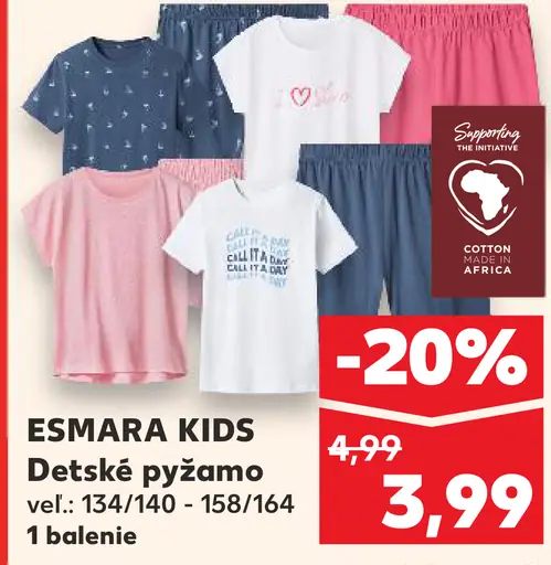 Esmara Kids detské pyžamo