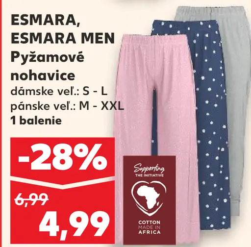 Esmara, Esmara Men pyžamové nohavice
