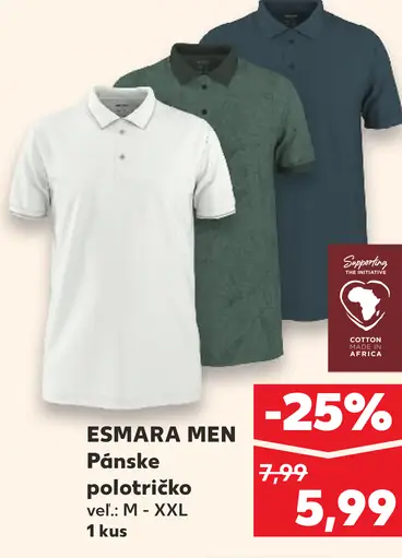 Esmara Men pánske cargo šortky