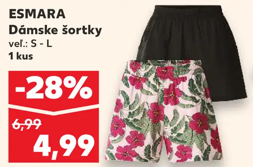 Esmara Dámske šortky