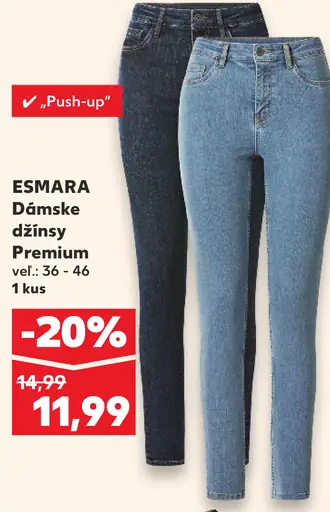 Esmara dámske džínsy Premium